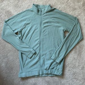 Columbia Sage Green Zip Up Jacket